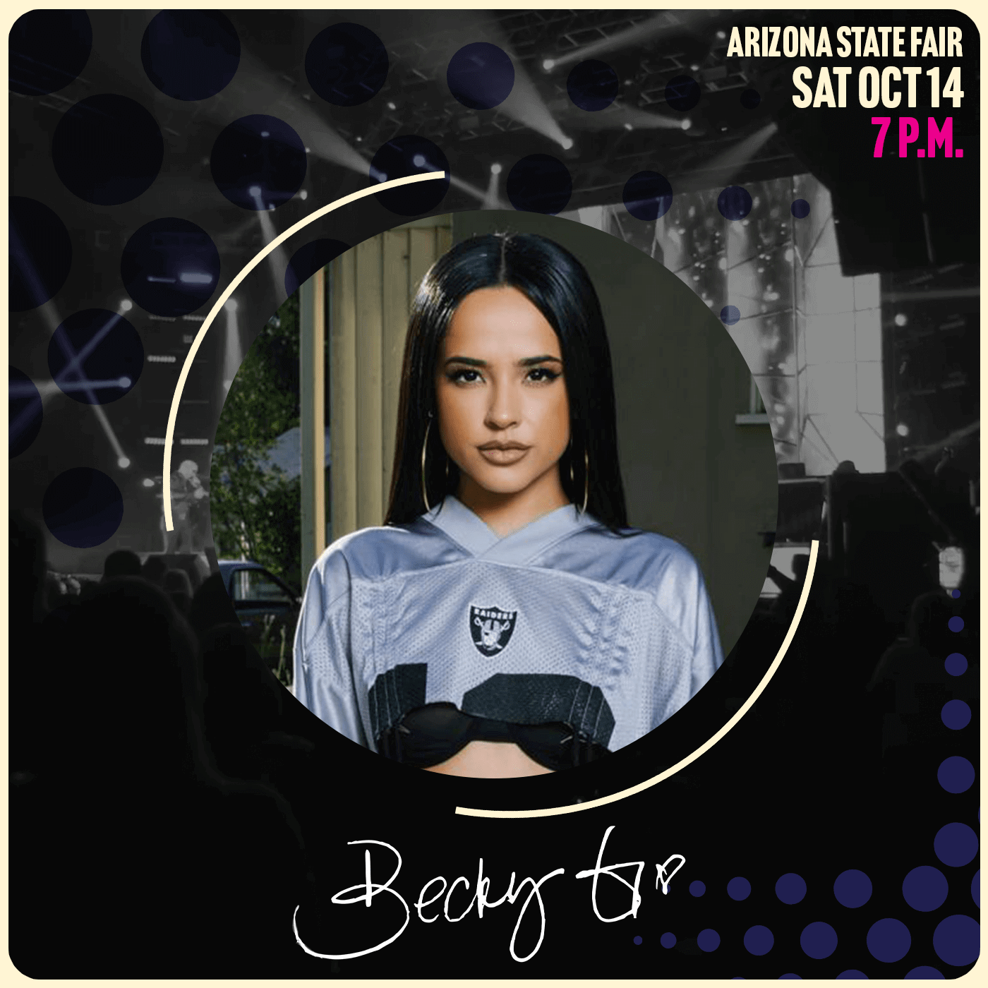 Featured image for post: Becky G is added to the 2023 Arizona State Fair Coliseum Concert Series