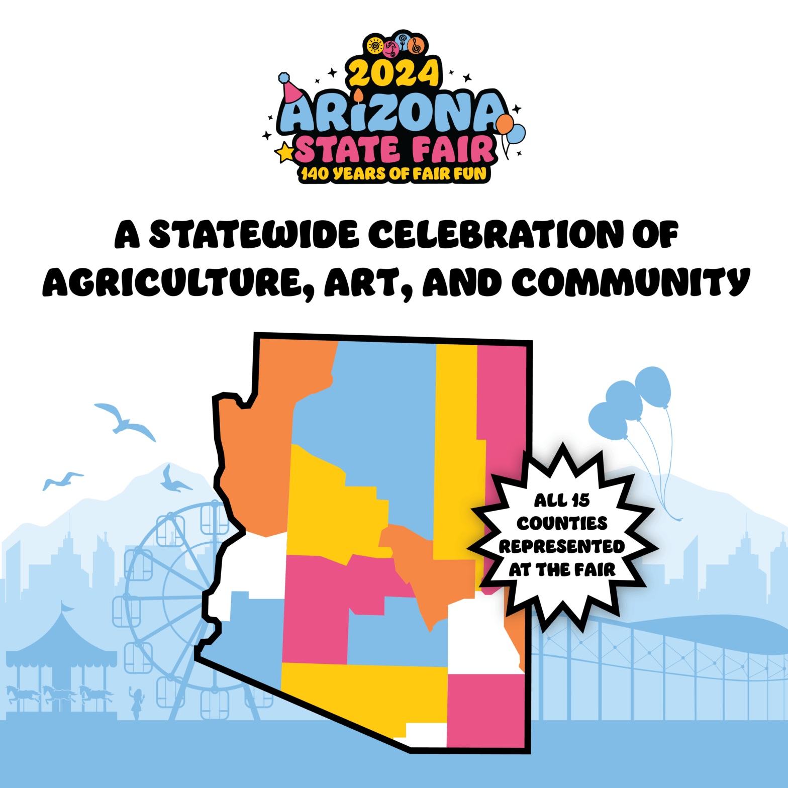 Featured image for post: Reflecting on the 2024 Arizona State Fair:  A Celebration of Community, Agriculture, and Fun