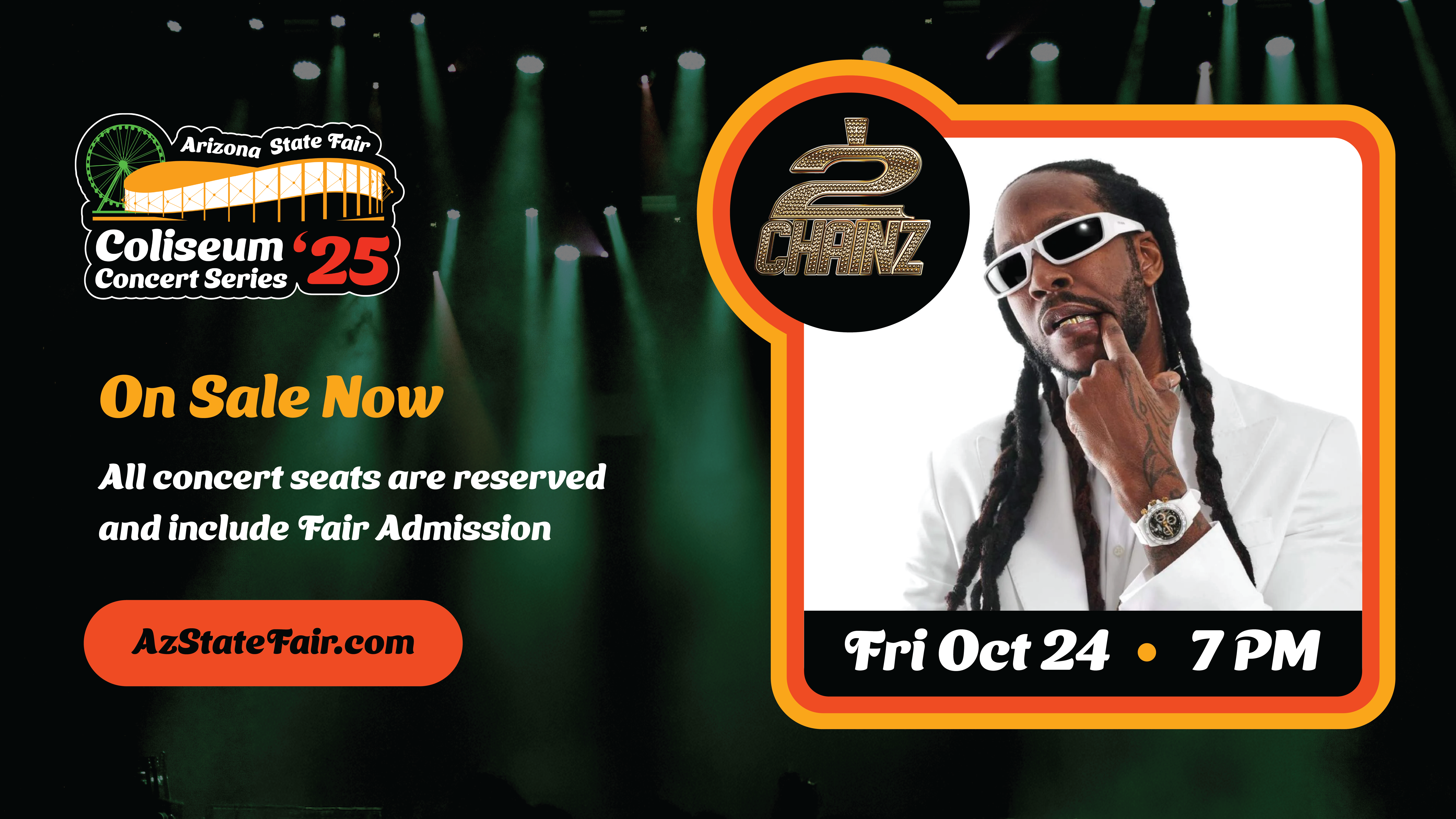Featured image for post: Don’t Miss Out: 2 Chainz Takes the Coliseum Concert Series Stage!