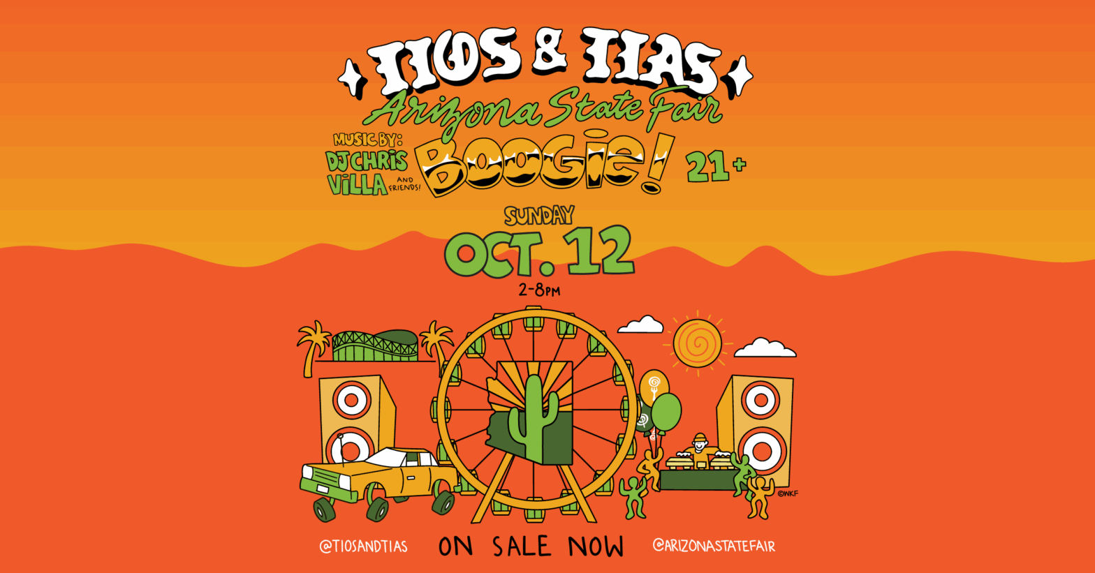 Featured image for post: Tios & Tias is Back at the Arizona State Fair!