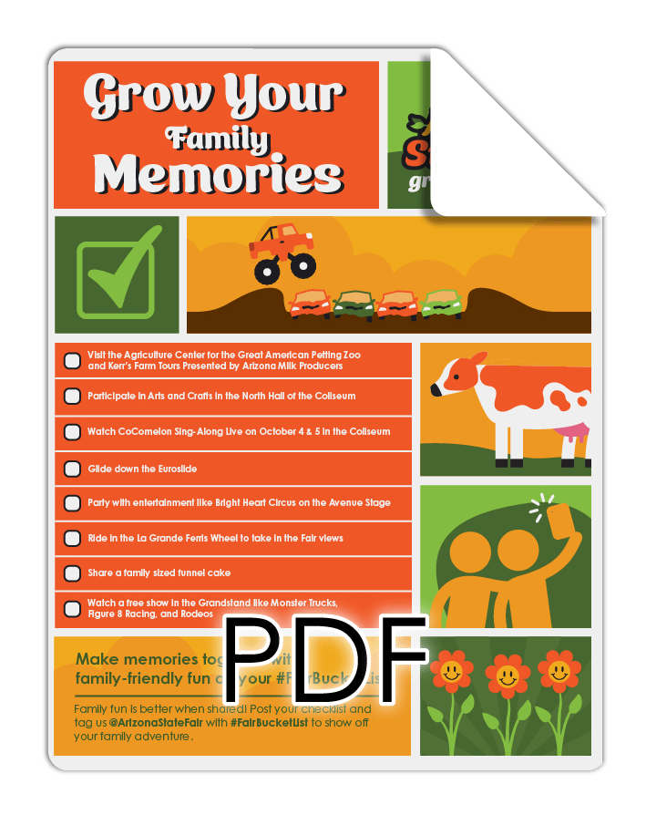 family memory bucket list