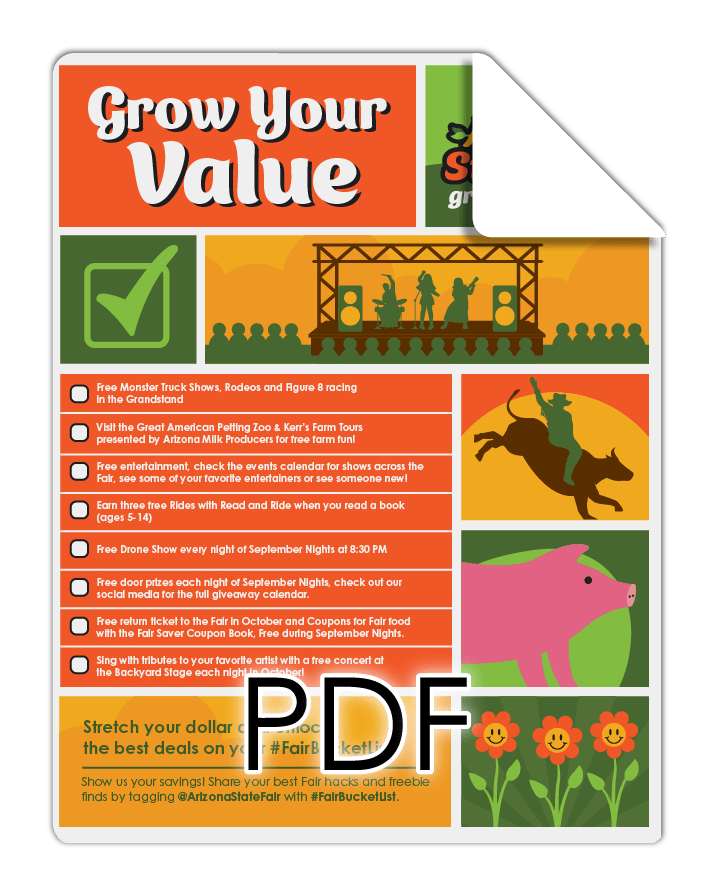 grow value bucket list