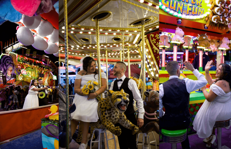 Featured image for post: Falling in Love at the Fair: An Arizona State Fair Wedding