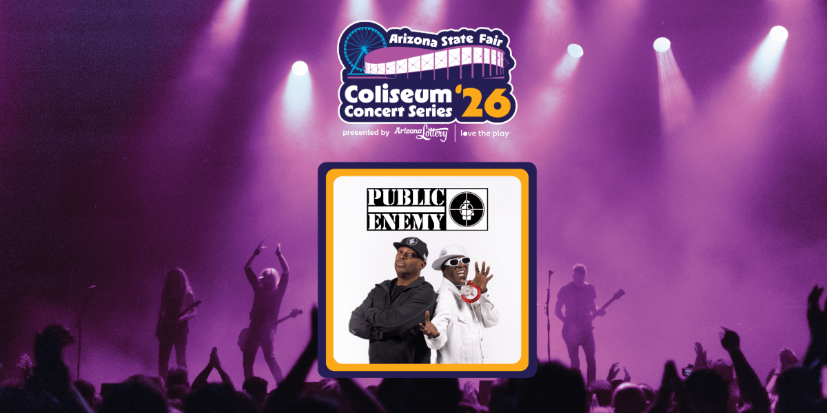 Featured image for post: Public Enemy Joins the 2026 Coliseum Concert Series Lineup!