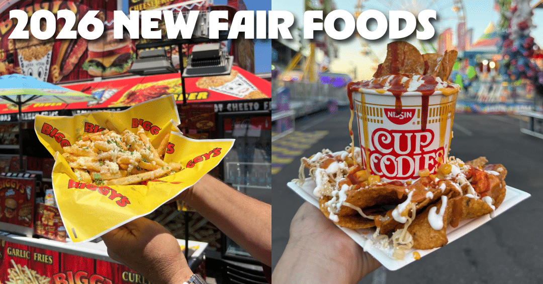 Featured image for post: New 2026 Fair Food